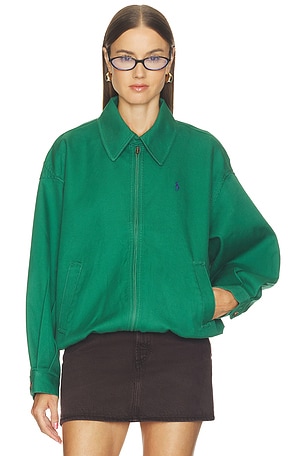 Cotton Twill Bomber Jacket Polo Ralph Lauren