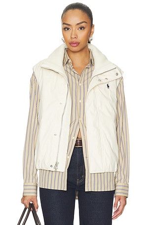 Nylon Cotton Puffer Vest Polo Ralph Lauren