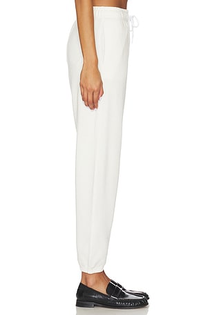 Polo Ralph Lauren Logo Fleece Drawstring Sweatpant in White