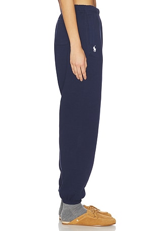 Polo Ralph Lauren Vintage Fleece Standard Banded Sweatpants in Navy