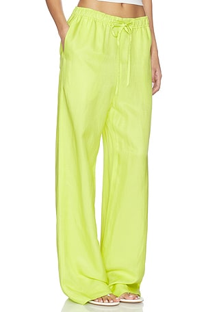 Polo Ralph Lauren Standard Wide Leg Pant in Green