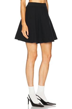 Polo Ralph Lauren Knit Circle Skirt in Black