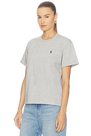 Polo Ralph Lauren Jersey Short Sleeve Tee in Light Grey