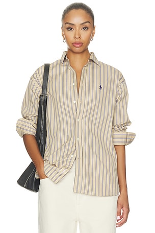 Cotton Long Sleeve Blouse Polo Ralph Lauren