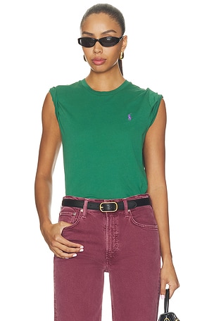 Jersey Short Sleeve Crew Neck T-shirt Polo Ralph Lauren