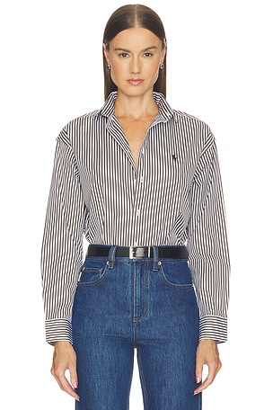 Cotton Long Sleeve Blouse Polo Ralph Lauren