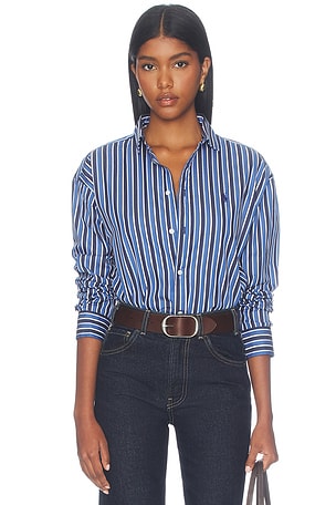 Cotton Long Sleeve Blouse Polo Ralph Lauren