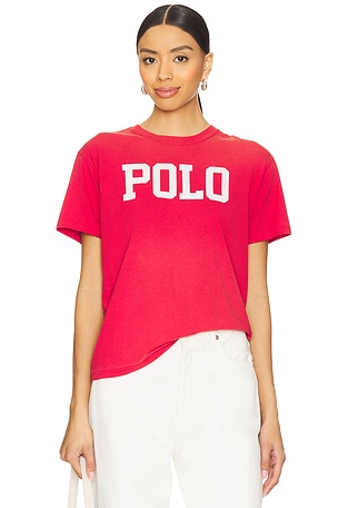 Logo Cotton Jersey Crewneck Tee Polo Ralph Lauren