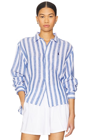 T-SHIRT MANCHES LONGUES LINEN LONG SLEEVE Polo Ralph Lauren