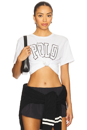 Logo Cotton Jersey Crewneck Tee Polo Ralph Lauren