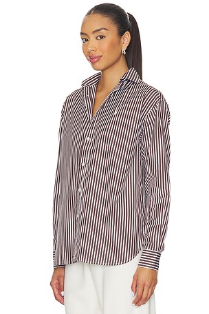 Relaxed Fit Striped Cotton Shirt Polo Ralph Lauren