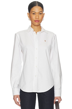 Long Sleeve Button Front Shirt Polo Ralph Lauren