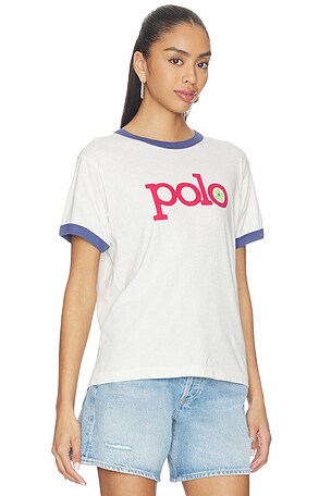 Polo Ralph Lauren Jersey Short Sleeve T-shirt in White