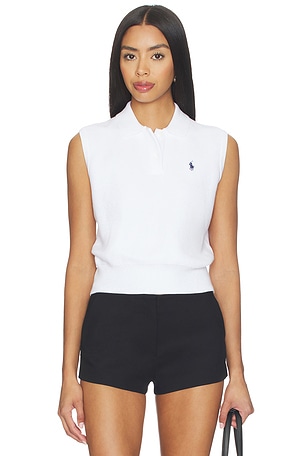 Pima Cotton Sleeveless Polo Polo Ralph Lauren