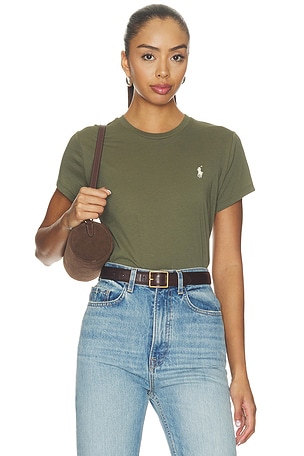 Jersey Short Sleeve Crew Neck T-shirt Polo Ralph Lauren