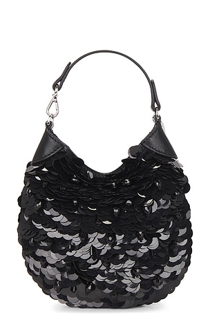 Polo Ralph Lauren Pailettes Pouch Small in Black