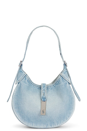 Denim Shoulder Bag Small Polo Ralph Lauren