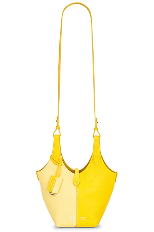 Shiny Drum Pebble Small Crossbody Bag Polo Ralph Lauren