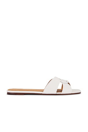 Shiny Drum Pebble Sandal Polo Ralph Lauren