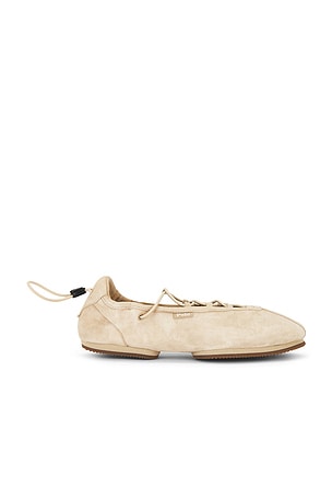Suede Ballerina Lace Up Sneaker Polo Ralph Lauren
