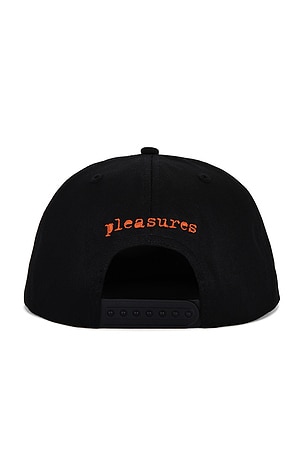 Pleasures People Snapback in Black