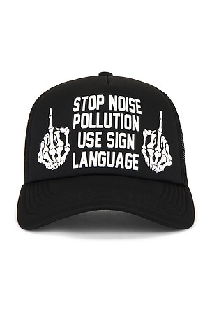 Pollution Trucker Hat Pleasures