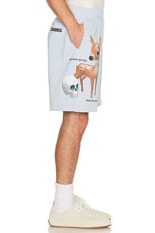 Pleasures Pet Shorts in Baby Blue