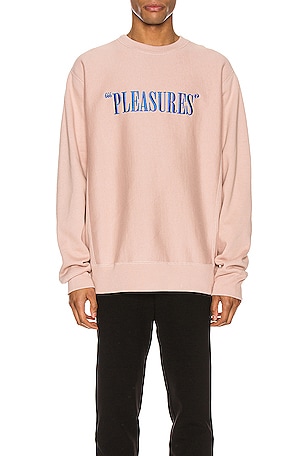 Pleasures hotsell Embroidered crewneck