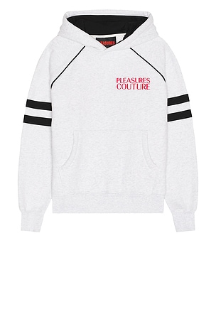 Pleasures Couture Hoodie in Light Grey