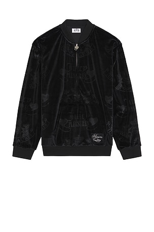 Crest Velour Quarter Zip Pleasures