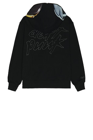 Pleasures x Daft Punk Ram Zip Hoodie in Black. Size S. Also