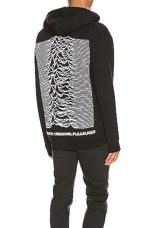 Pleasures x Joy Division Up Zip Hoodie in Black | REVOLVE