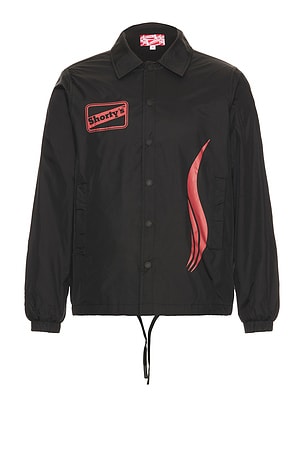 Pleasures Griptape Coach Jacket in Black