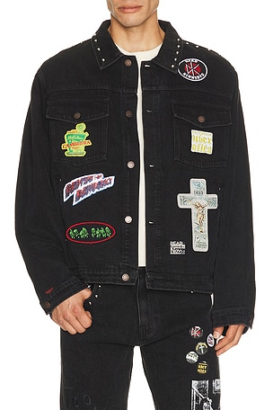 x Dead Kennedys DIY Trucker Jacket Pleasures
