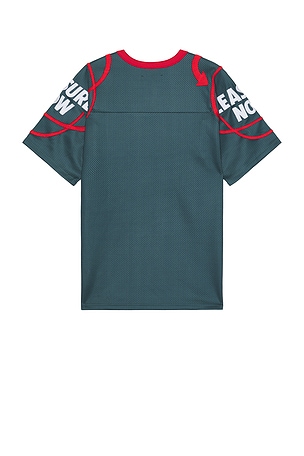 Pleasures Arrow Football Jersey in Grey