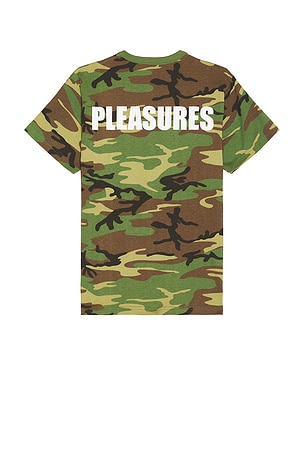 Pleasures Illegal T-Shirt in Green