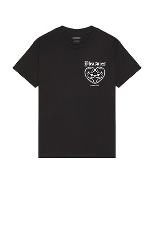 Pleasures Connected T-Shirt in Black