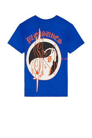 Pleasures Goat T-Shirt in Blue