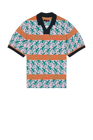 Gecko Jacquard Polo Pleasures