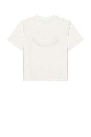 Pleasures Skull Crest Heavyweight Shirt in White. Size M. Also