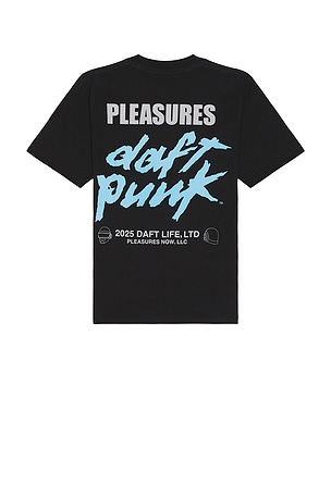 Pleasures x Daft Punk Duo T-Shirt in Black