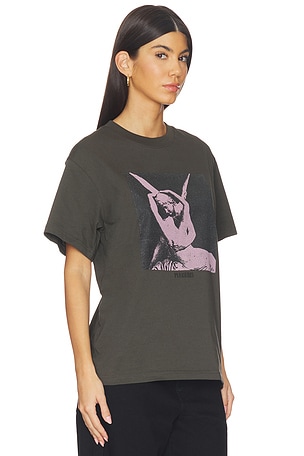 Pleasures Angel T-Shirt in Charcoal