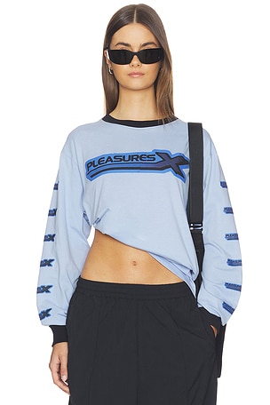 Pleasures X Long Sleeve Tee Pleasures