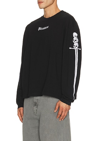 Luster Heavyweight Long Sleeve Tee Pleasures