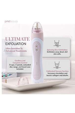 PMD Beauty Personal Microderm Elite Pro Exfolitation Device in Cherry Blossom Pink