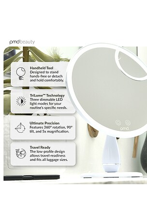 PMD Beauty Reflect Pro LED Vanity Mirror in White