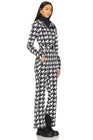 Perfect Moment Tignes Ski Suit in Black,White