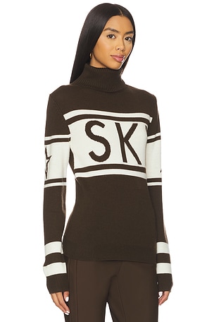 Perfect Moment Schild Sweater in Chocolate