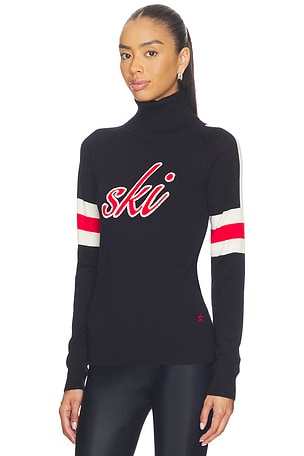 Perfect Moment Neve Wool Sweater in Navy