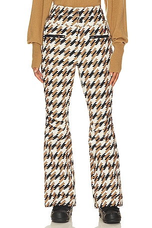 Perfect Moment Aurora High Waist Flare Pant in Houndstooth